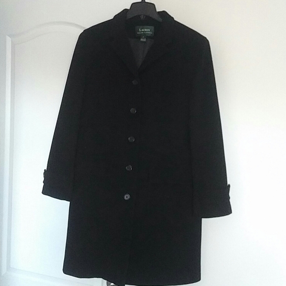 Lauren Ralph Lauren Jackets & Blazers - RALPH LAUREN - soft lambswool knee length coat